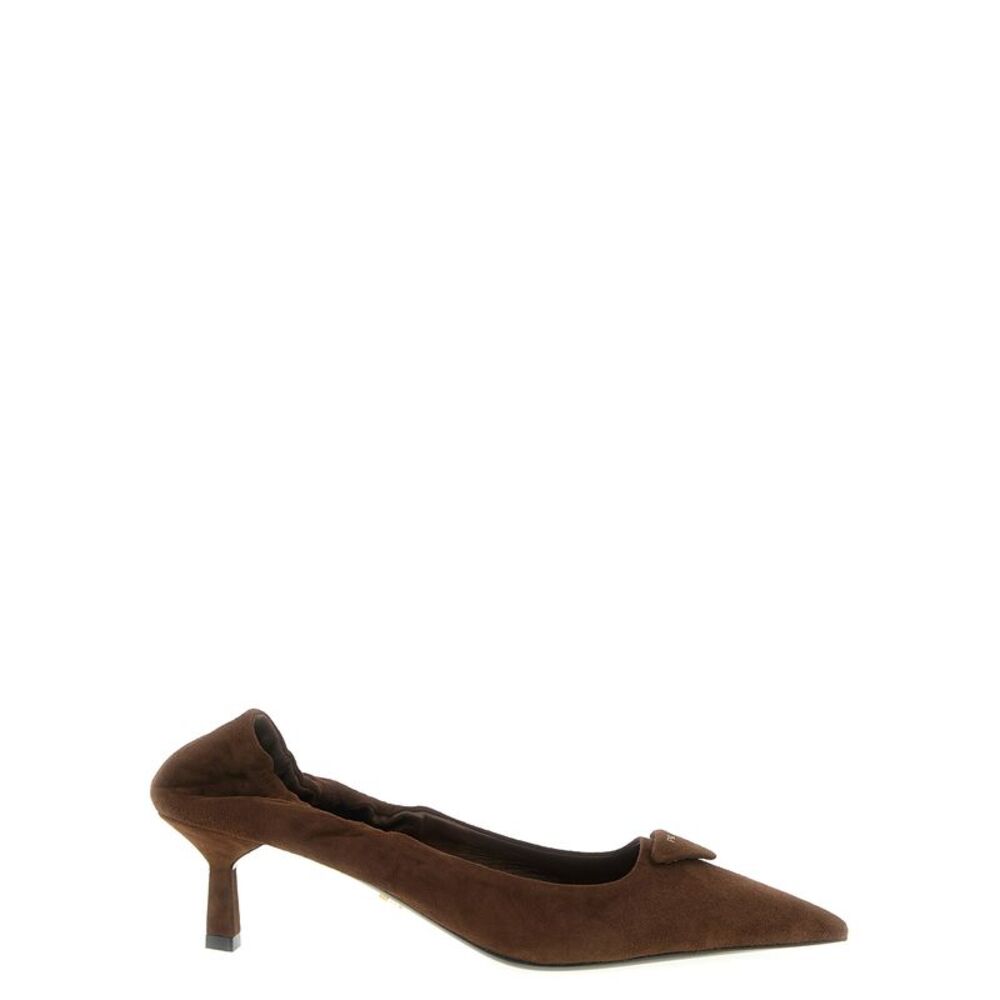 Prada Women Suede Pumps